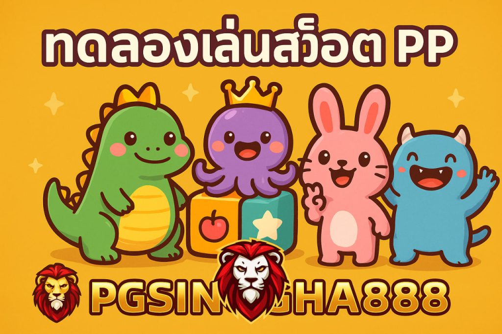 ทดลองเล่นสล็อต pp