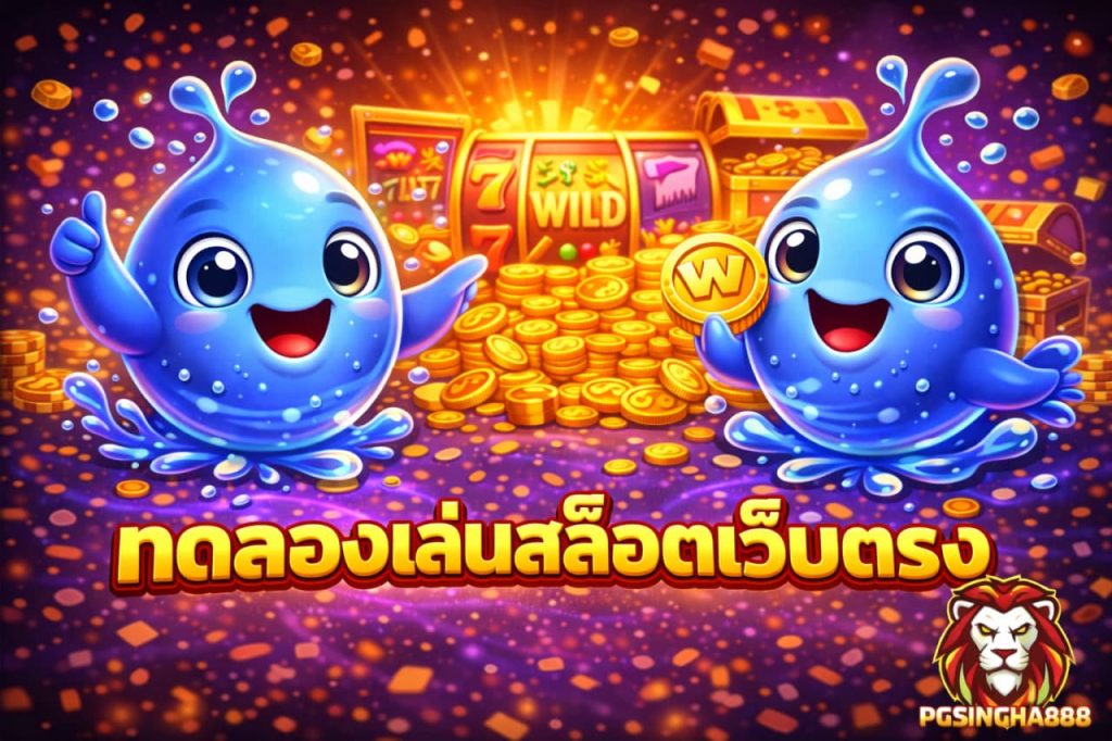 ทดลองเล่นสล็อตเว็บตรง