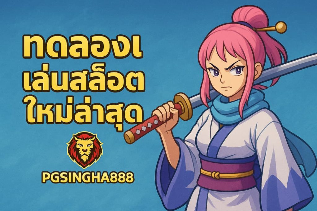 ทดลองเล่นสล็อตใหม่ล่าสุด
